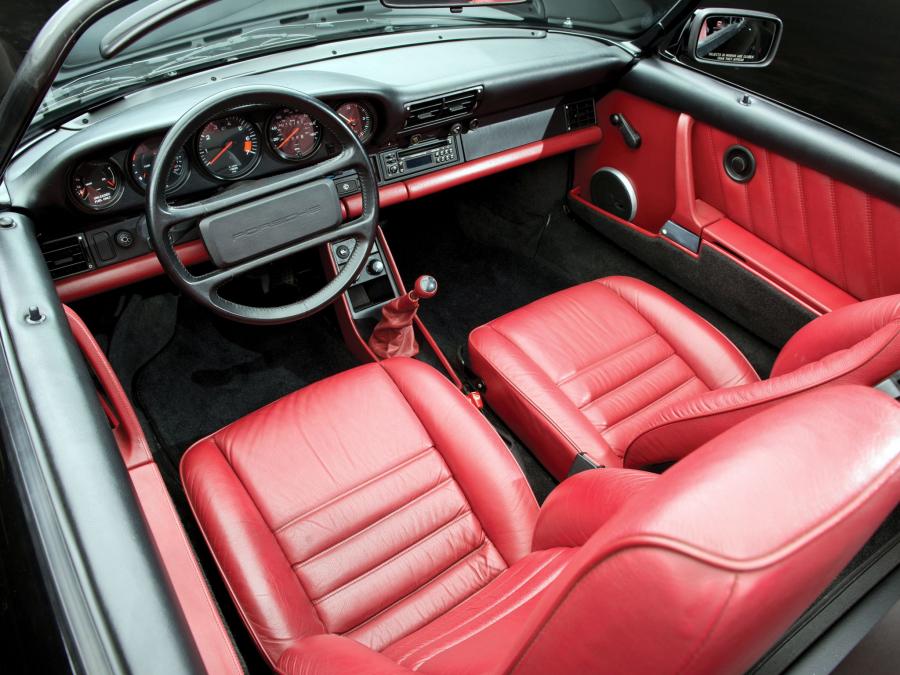  Porsche 911 Carrera Speedster Turbolook 1989 года  (US) (фото 18 из 29)